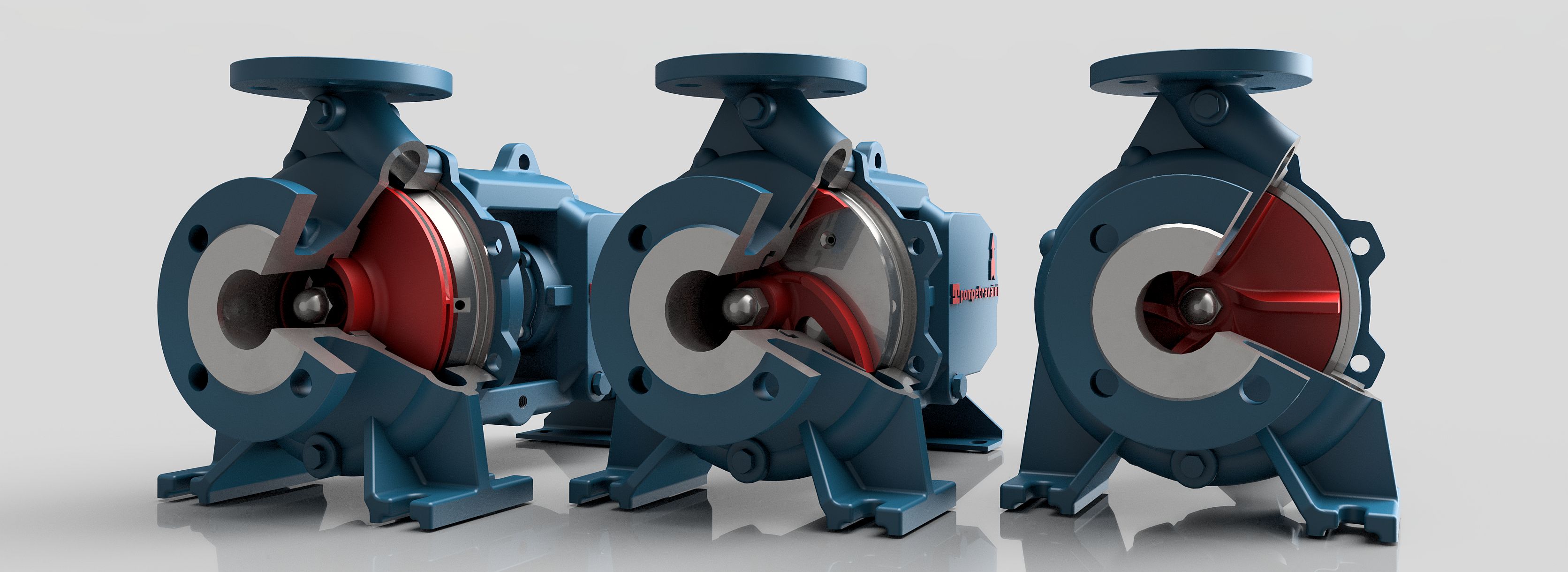 Pompe centrifughe monostadio